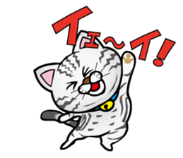 My sweet cat JUN sticker #14056009