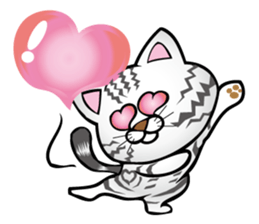 My sweet cat JUN sticker #14056012