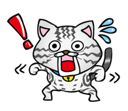 My sweet cat JUN sticker #14056025