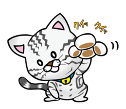 My sweet cat JUN sticker #14056028
