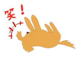 Golden Retrievers' cute stickers set 2 sticker #14056462