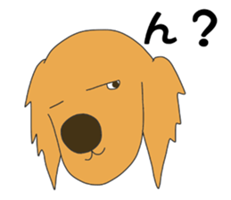 Golden Retrievers' cute stickers set 2 sticker #14056463