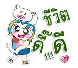 Mr. Nada. I love pig. ^_^ sticker #14056579