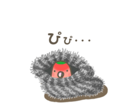 Agapornis roseicollis sticker #14056677