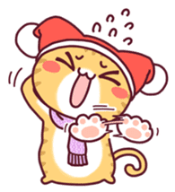 Nyagoes in Christmas sticker #14056792