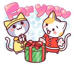 Nyagoes in Christmas sticker #14056795