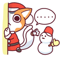 Nyagoes in Christmas sticker #14056798