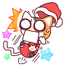 Nyagoes in Christmas sticker #14056807