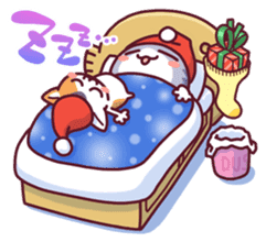 Nyagoes in Christmas sticker #14056809