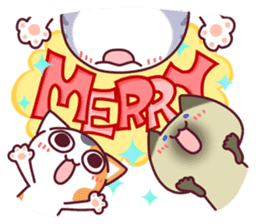 Nyagoes in Christmas sticker #14056811