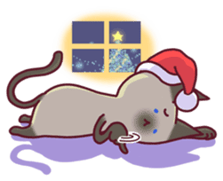Nyagoes in Christmas sticker #14056814