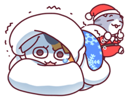 Nyagoes in Christmas sticker #14056817