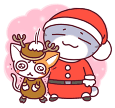 Nyagoes in Christmas sticker #14056824
