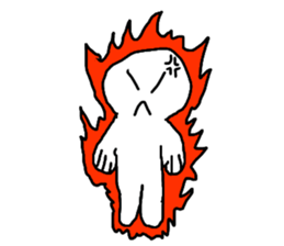 angry man(english) sticker #14056859