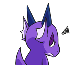 A Little Dragons Sticker sticker #14056965