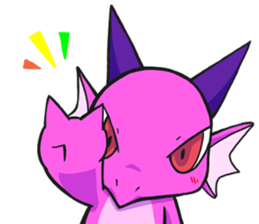 A Little Dragons Sticker sticker #14056967