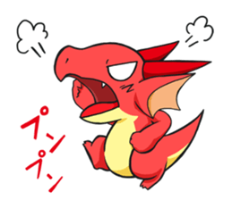 A Little Dragons Sticker sticker #14056970