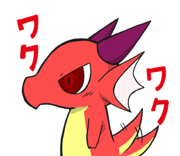 A Little Dragons Sticker sticker #14056972