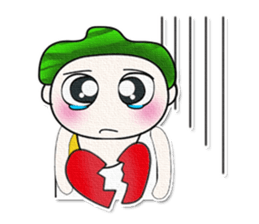 ^_^ .. My name is Hatori. sticker #14057149