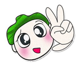 ^_^ .. My name is Hatori. sticker #14057150