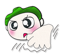 ^_^ .. My name is Hatori. sticker #14057153