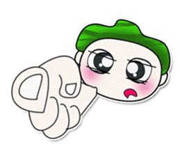 ^_^ .. My name is Hatori. sticker #14057165