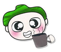 ^_^ .. My name is Hatori. sticker #14057170