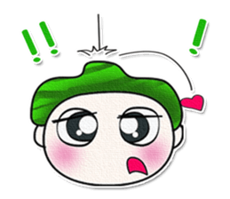 ^_^ .. My name is Hatori. sticker #14057172