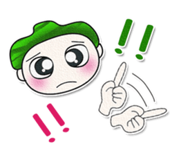 ^_^ .. My name is Hatori. sticker #14057179