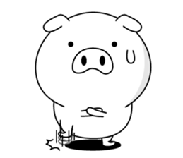 A little mouth is bad pig2(Ovr edition) sticker #14057184