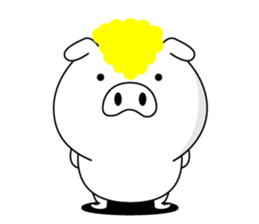 A little mouth is bad pig2(Ovr edition) sticker #14057185