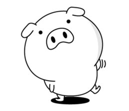 A little mouth is bad pig2(Ovr edition) sticker #14057186