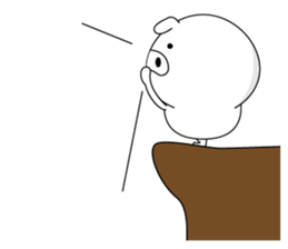 A little mouth is bad pig2(Ovr edition) sticker #14057194