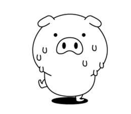 A little mouth is bad pig2(Ovr edition) sticker #14057196