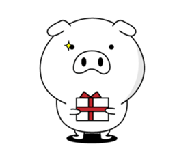 A little mouth is bad pig2(Ovr edition) sticker #14057198