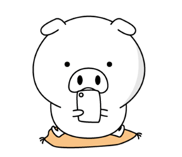 A little mouth is bad pig2(Ovr edition) sticker #14057200