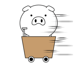 A little mouth is bad pig2(Ovr edition) sticker #14057203