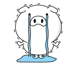 A little mouth is bad pig2(Ovr edition) sticker #14057207