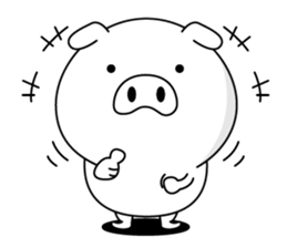 A little mouth is bad pig2(Ovr edition) sticker #14057208