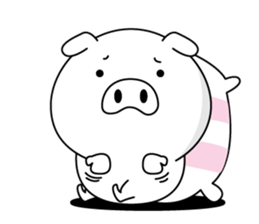 A little mouth is bad pig2(Ovr edition) sticker #14057211