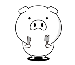 A little mouth is bad pig2(Ovr edition) sticker #14057212