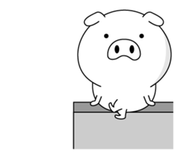 A little mouth is bad pig2(Ovr edition) sticker #14057214