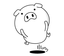 A little mouth is bad pig2(Ovr edition) sticker #14057215