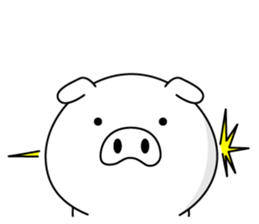 A little mouth is bad pig2(Ovr edition) sticker #14057219