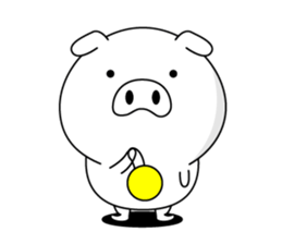 A little mouth is bad pig2(Ovr edition) sticker #14057220