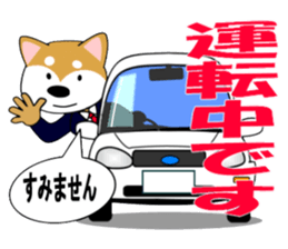 Shiba dog is a company employee sticker #14057508
