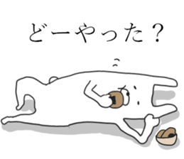 kansai rabbits 6 sticker #14057708