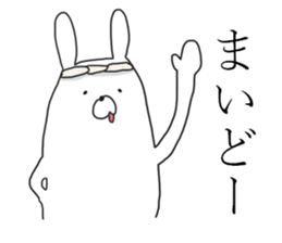 kansai rabbits 6 sticker #14057725