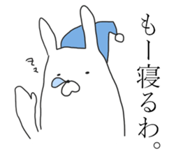 kansai rabbits 6 sticker #14057729