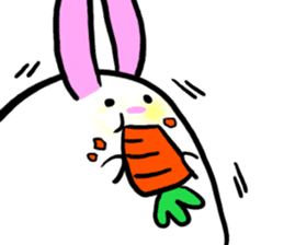 You May Love This Cute Rabbit sticker #14057779